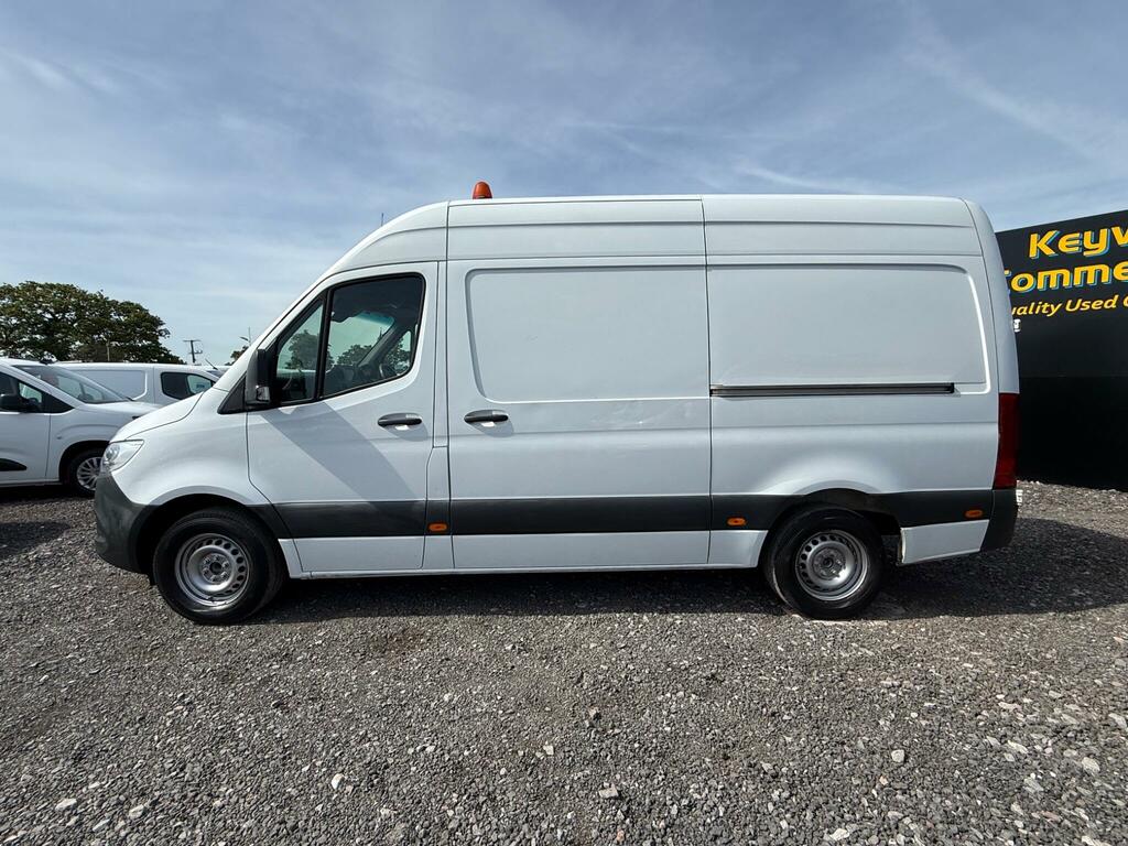 Mercedes-Benz Sprinter 2.1 314 Cdi Rwd L2 H2 Euro 6 Ss NK20VTG White #4