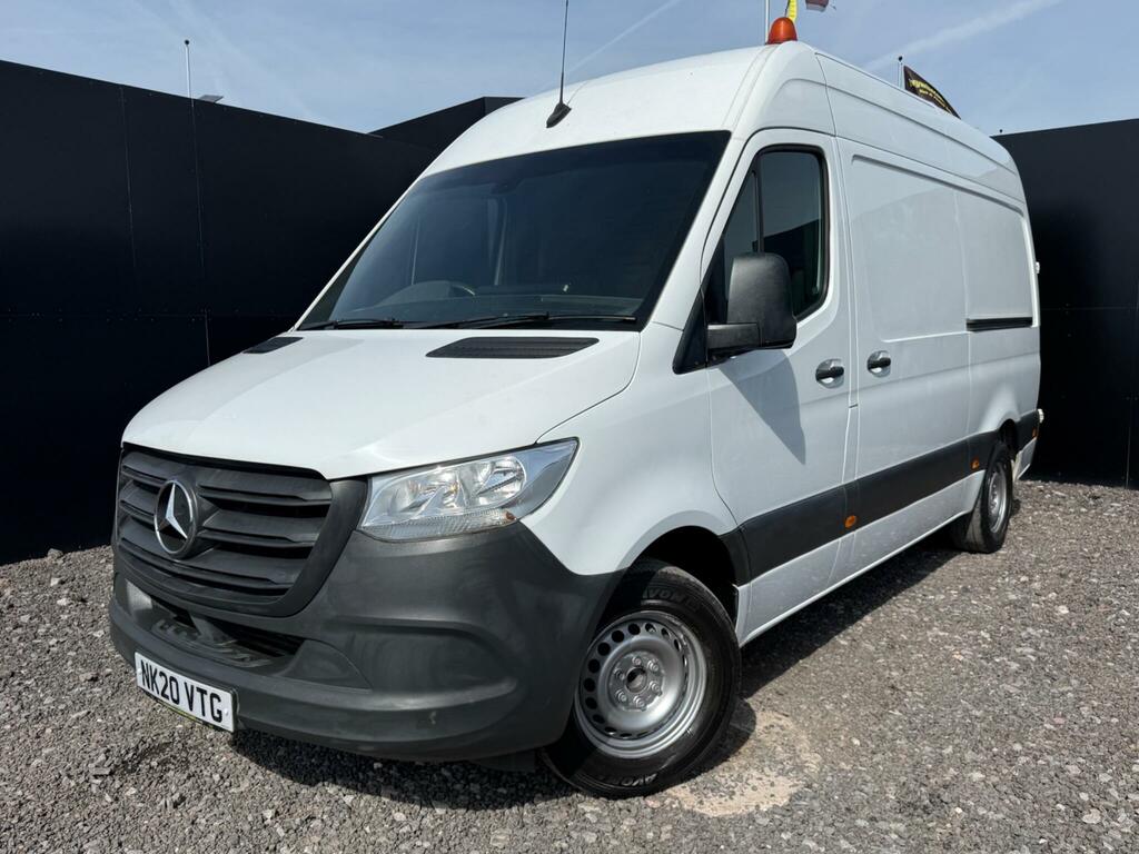 Mercedes-Benz Sprinter 2.1 314 Cdi Rwd L2 H2 Euro 6 Ss NK20VTG White #2
