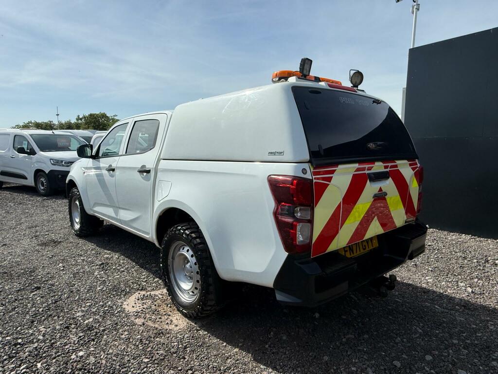 Isuzu D-Max 1.9 Td Utility 4Wd Euro 6 Ss White #5