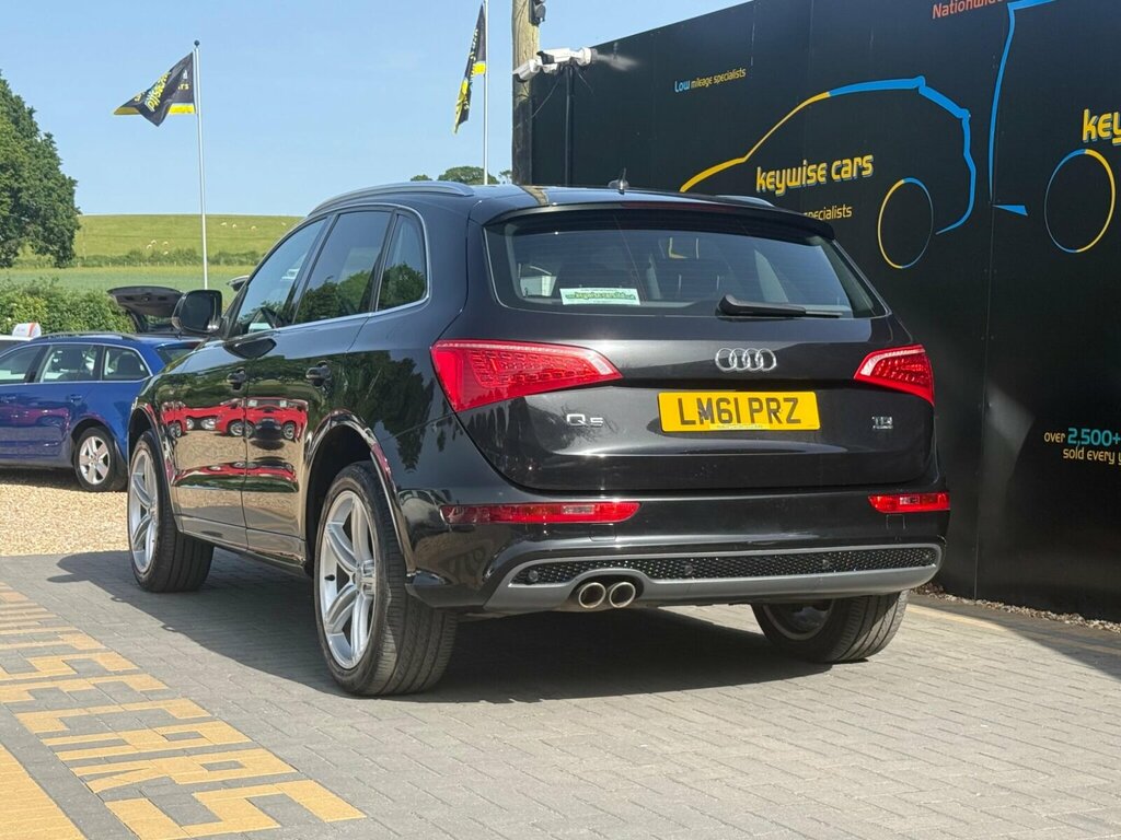 Audi Q5 2.0 Tdi S Line S Tronic Quattro Euro 5 Black #3