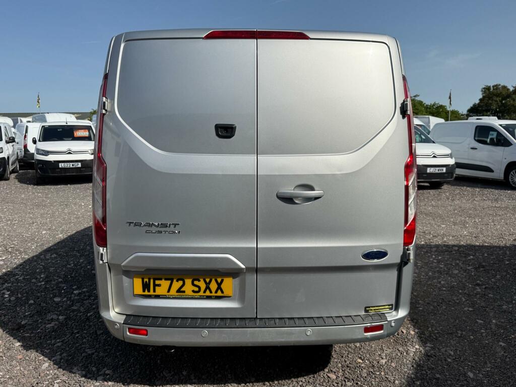 Ford Transit Custom 2.0 320 Ecoblue Limited Crew Van L1 H1 Euro 6 Ss WF72SXX Silver #6