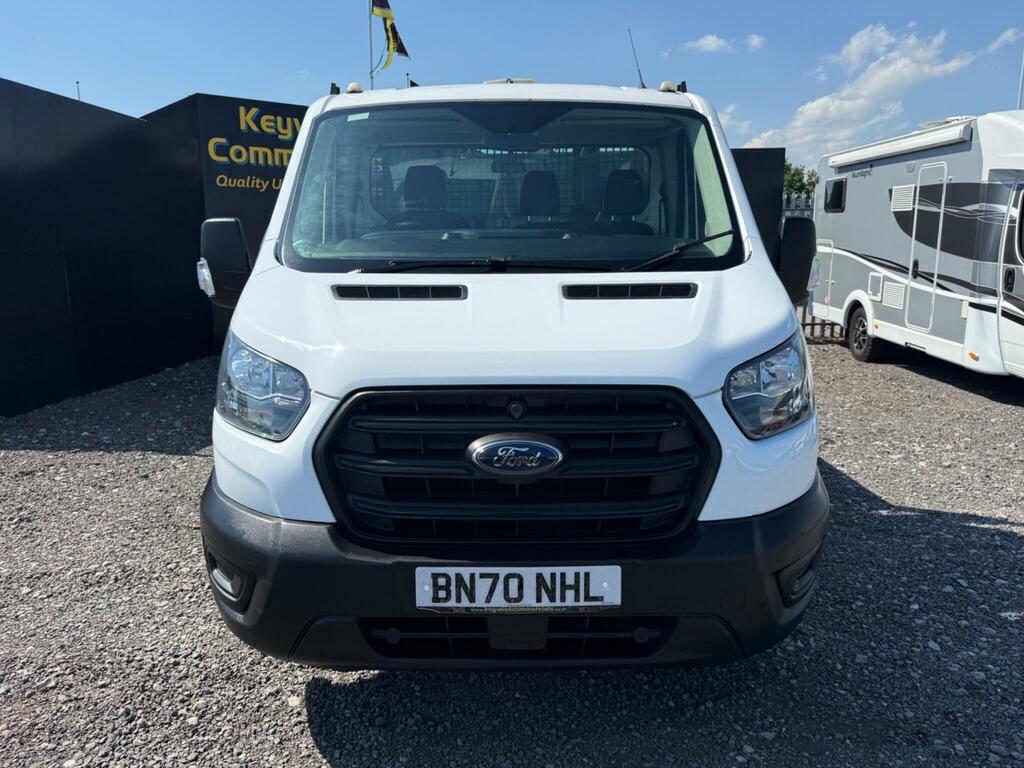 Ford Transit Custom 2.0 350 Ecoblue Leader Tipper Rw BN70NHL White #6
