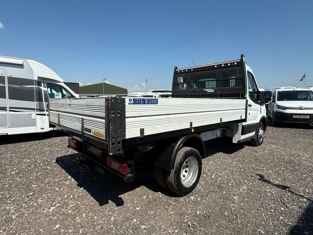 Ford Transit Custom 2.0 350 Ecoblue Leader Tipper Rw BN70NHL White #3