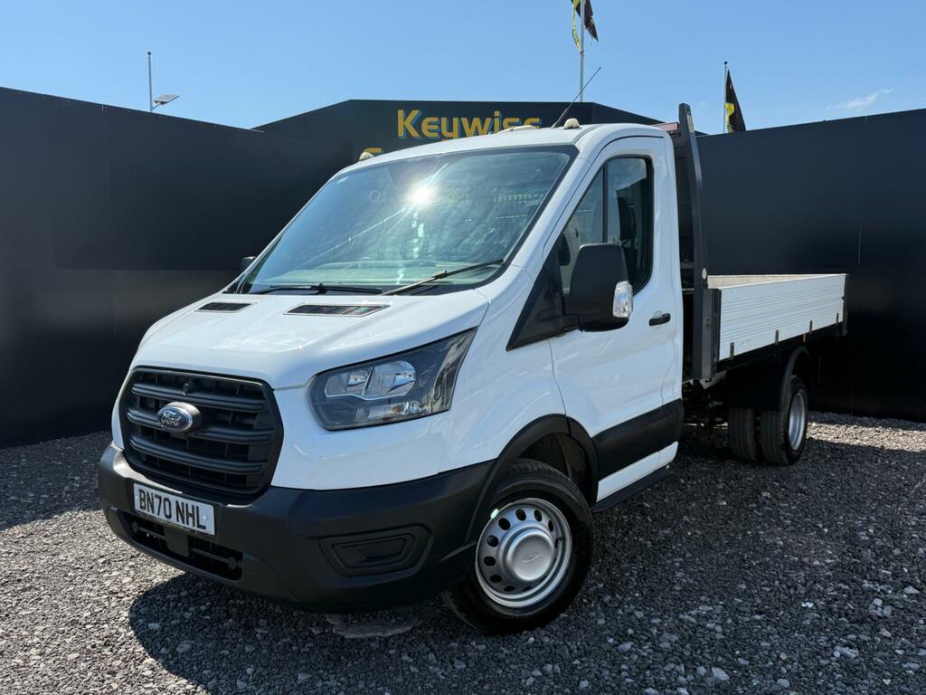 Ford Transit Custom 2.0 350 Ecoblue Leader Tipper Rw BN70NHL White #2