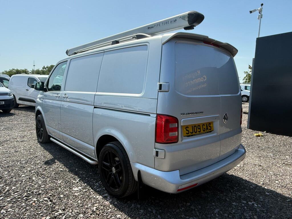 Volkswagen Transporter 2.0 Tdi T28 Bluemotion Tech Highline Fwd Swb Euro SJ09GAS Silver #5
