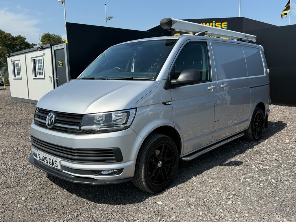 Volkswagen Transporter 2.0 Tdi T28 Bluemotion Tech Highline Fwd Swb Euro SJ09GAS Silver #3