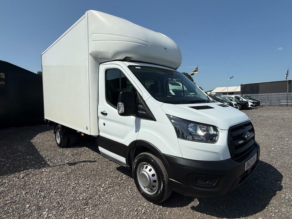 Ford Transit Custom 2.0 350 Ecoblue Leader Luton Rwd BW21XWG White #6