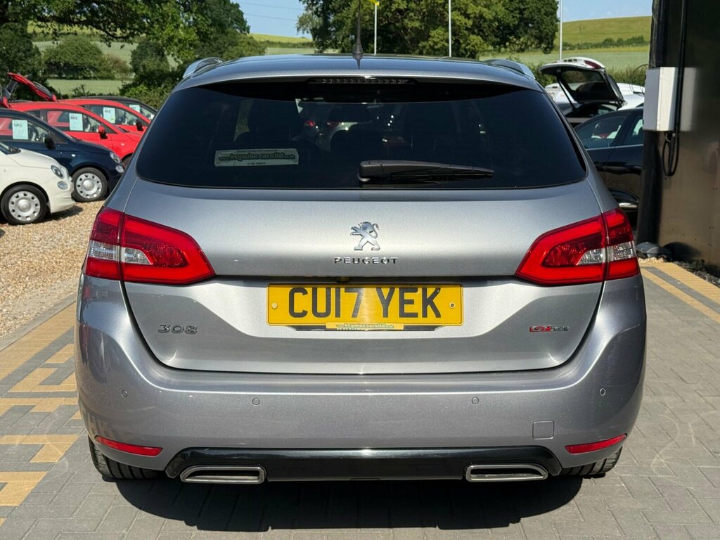Peugeot 308 1.6 Bluehdi Gt Line Eat Euro 6 Ss CU17YEK Grey #4
