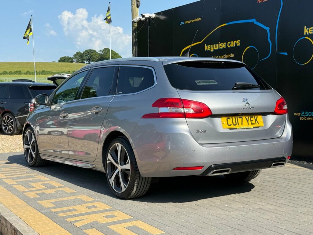 Peugeot 308 1.6 Bluehdi Gt Line Eat Euro 6 Ss CU17YEK Grey #3