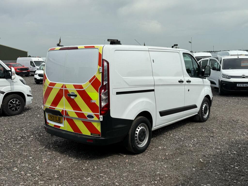 Ford Transit Custom 2.0 320 Ecoblue Leader L1 H1 Euro 6 Ss YH21OJB White #6