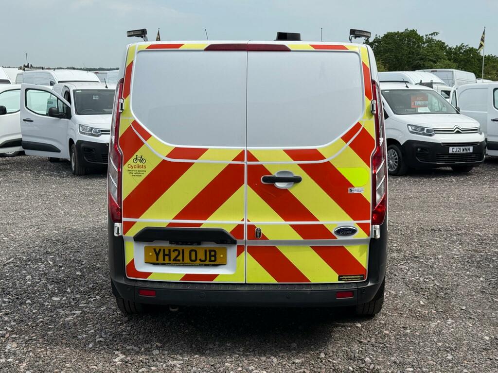 Ford Transit Custom 2.0 320 Ecoblue Leader L1 H1 Euro 6 Ss YH21OJB White #5