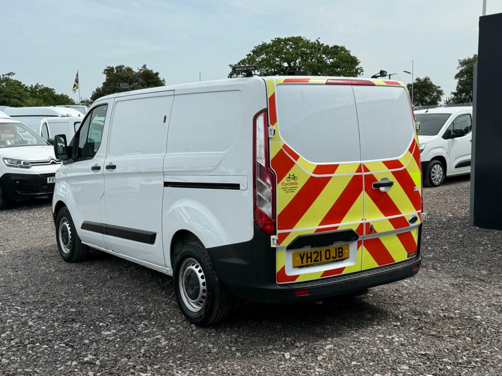 Ford Transit Custom 2.0 320 Ecoblue Leader L1 H1 Euro 6 Ss YH21OJB White #4