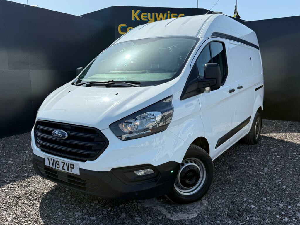 Ford Transit Custom 2.0 300 Ecoblue L1 H2 Euro 6 YV19ZVP White #2