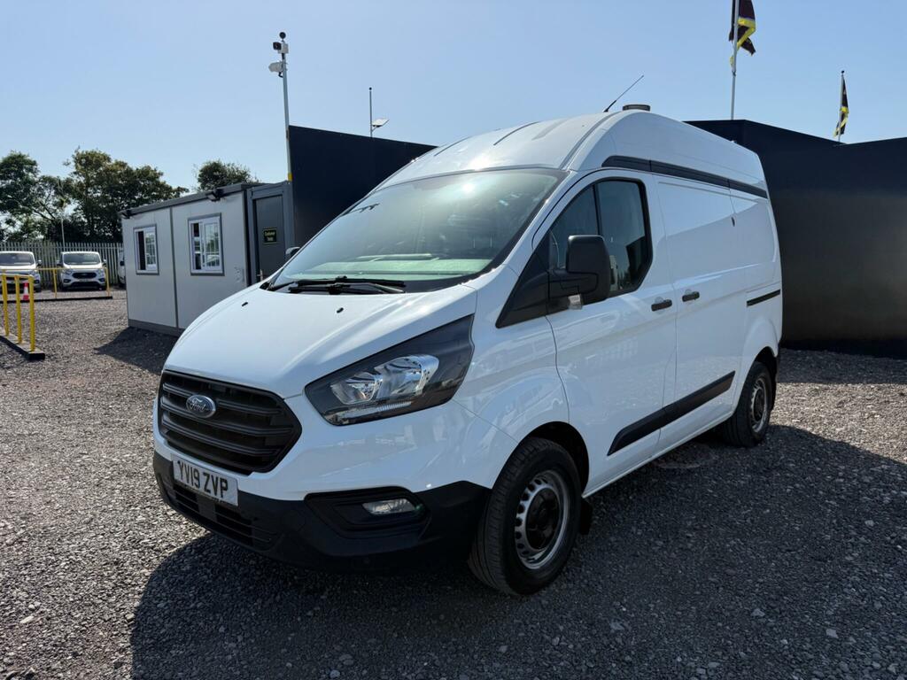 Ford Transit Custom 2.0 300 Ecoblue L1 H2 Euro 6 YV19ZVP White #3