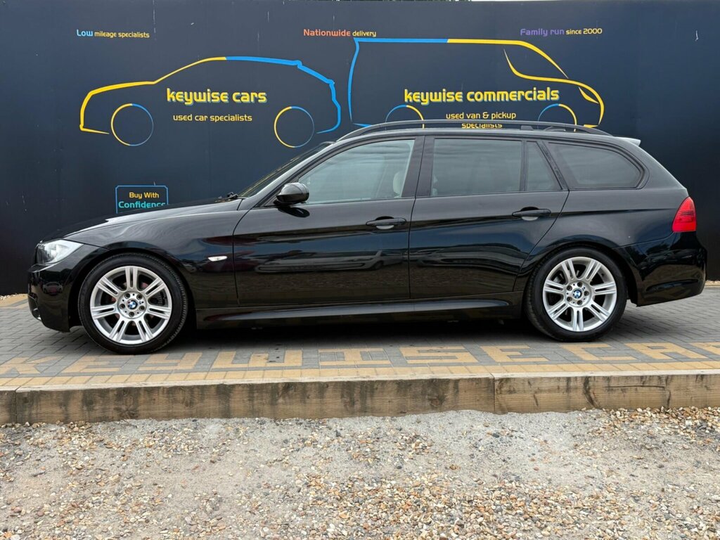 BMW 3 Series 2.0 320D M Sport Touring Euro 4 Black #2