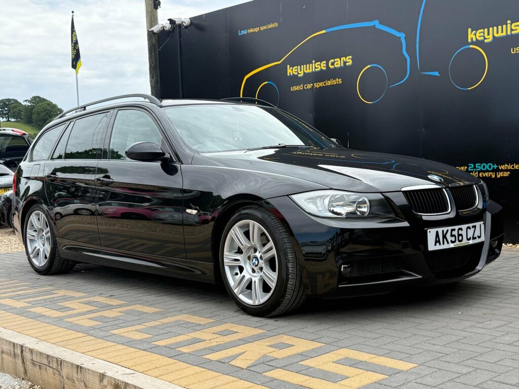 BMW 3 Series 2.0 320D M Sport Touring Euro 4 Black #6