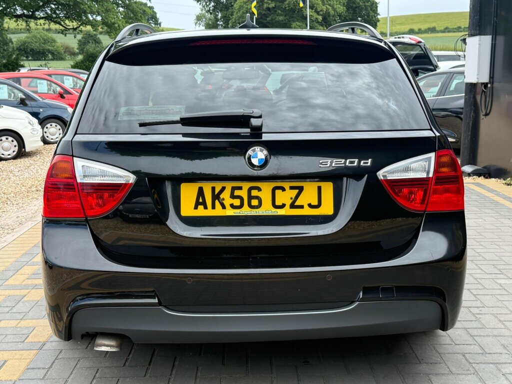 BMW 3 Series 2.0 320D M Sport Touring Euro 4 Black #4