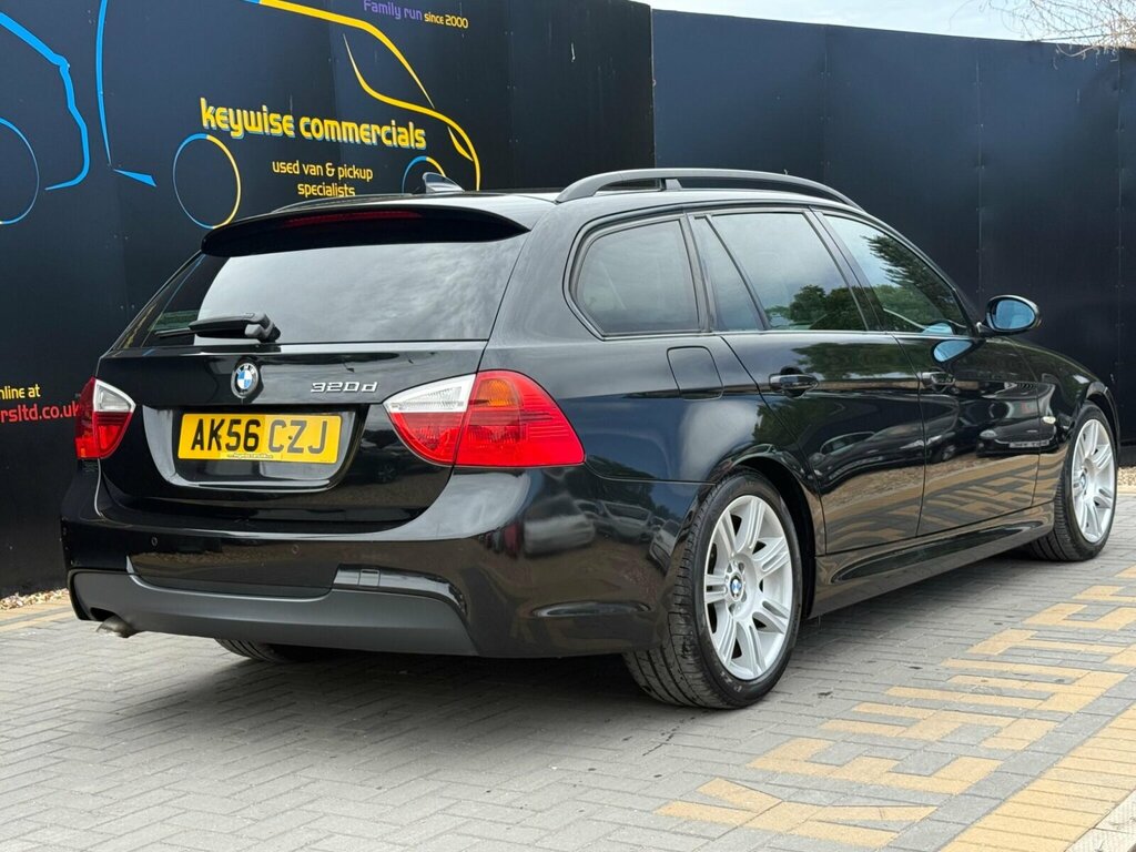 BMW 3 Series 2.0 320D M Sport Touring Euro 4 Black #5