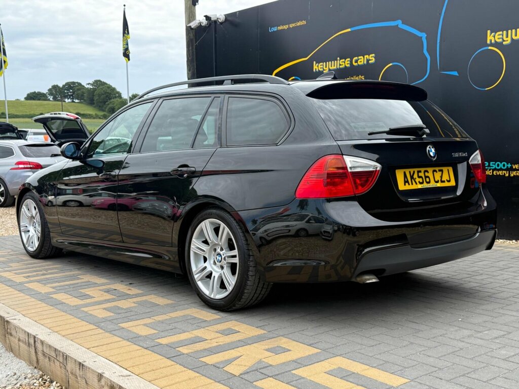BMW 3 Series 2.0 320D M Sport Touring Euro 4 Black #3