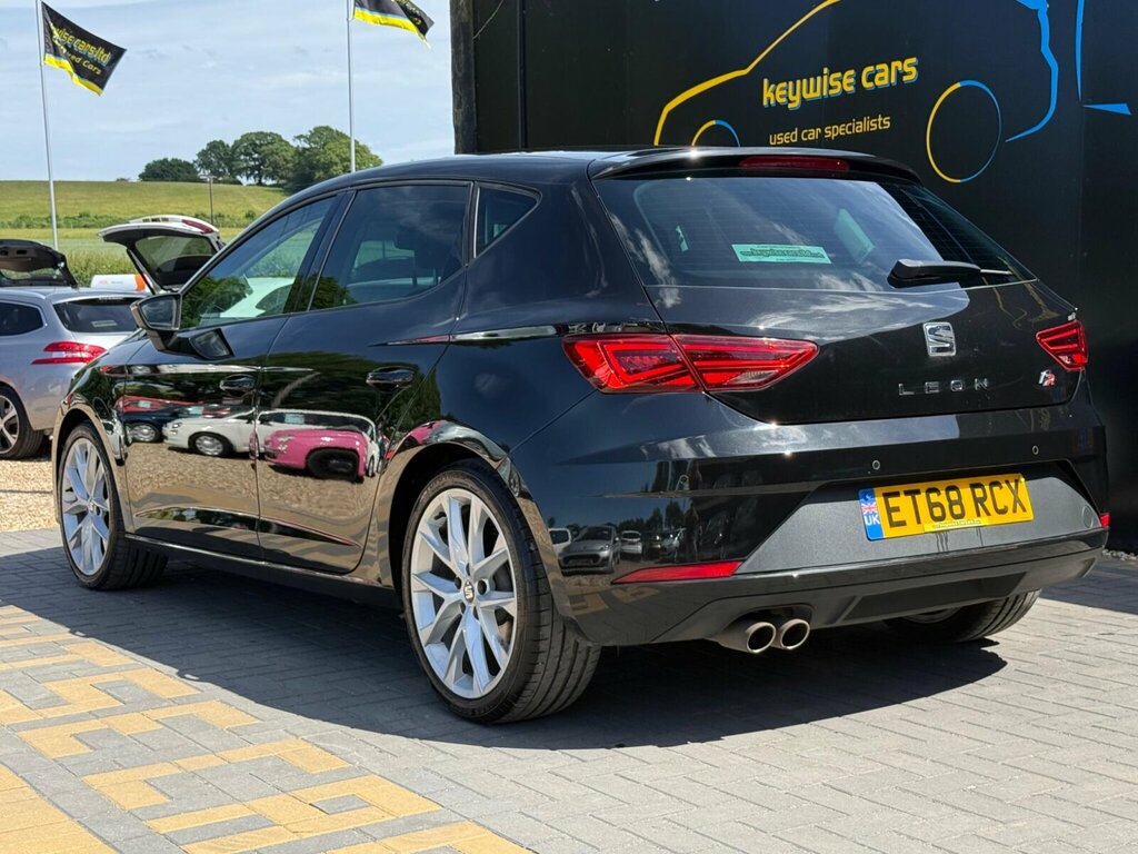 Seat Leon 1.5 Tsi Evo Fr Sport Euro 6 Ss ET68RCX Black #3