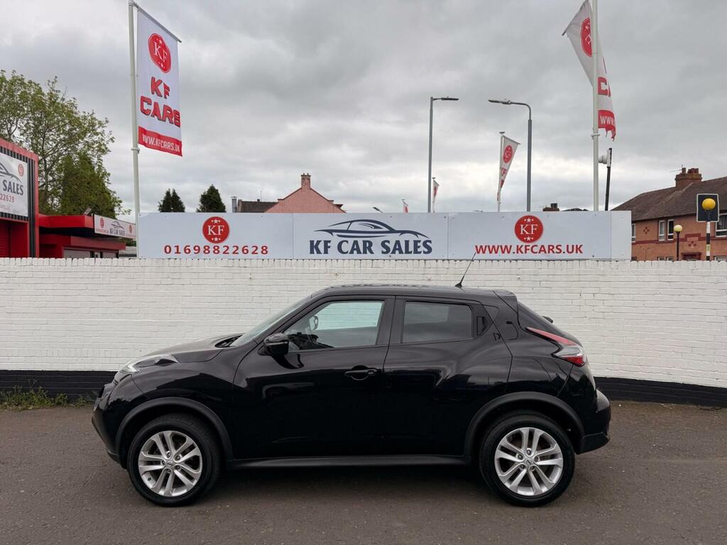 Nissan Juke Suv 1.6 N-connecta Xtron Euro 6 201767 WN67VRF Black #3
