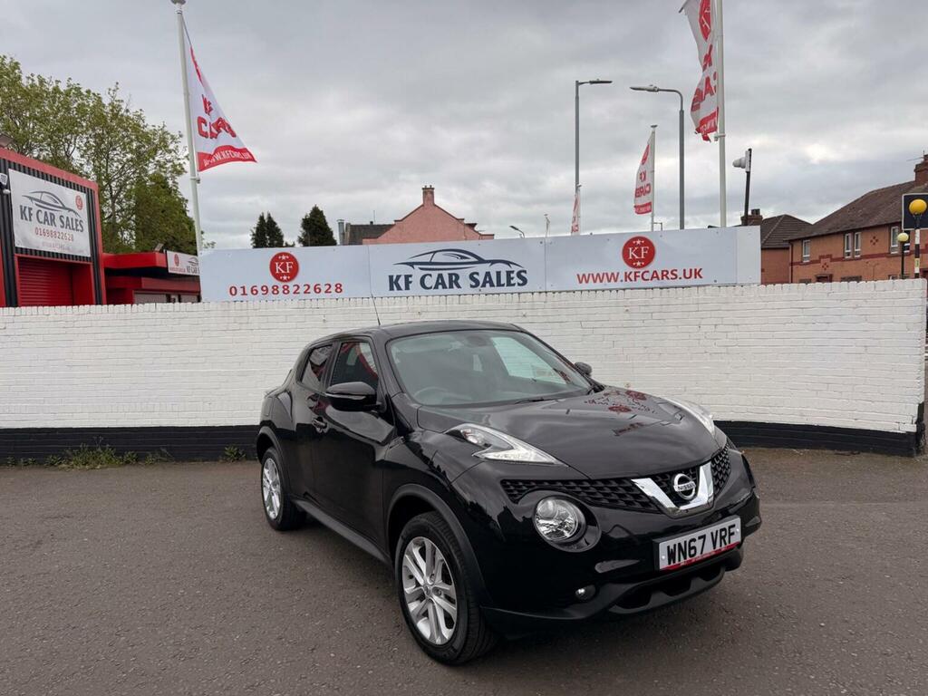 Nissan Juke Suv 1.6 N-connecta Xtron Euro 6 201767 WN67VRF Black #2