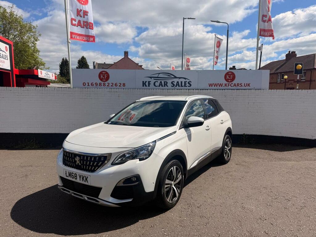 Peugeot 3008 Suv 1.6 Puretech Allure Eat Euro 6 Ss 2018 LM68YKK White #4