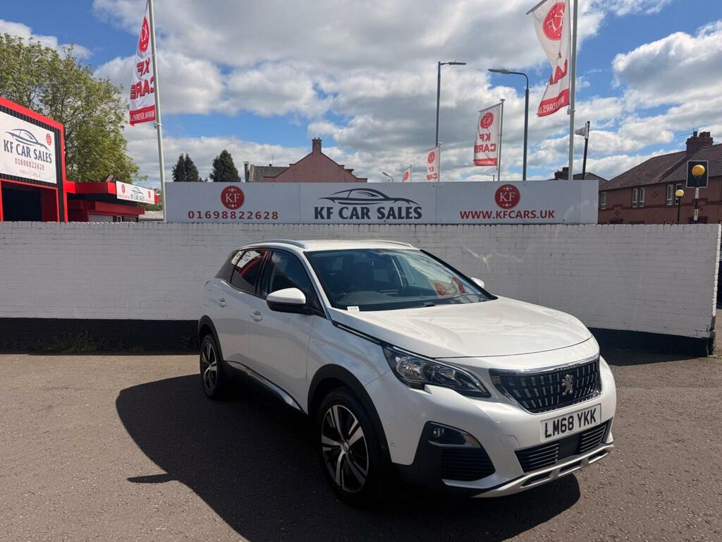 Peugeot 3008 Suv 1.6 Puretech Allure Eat Euro 6 Ss 2018 LM68YKK White #2