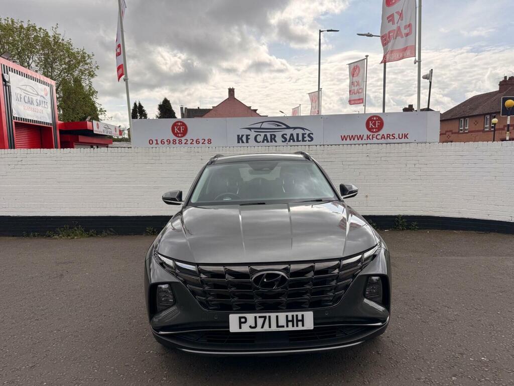 Hyundai Tucson Suv 1.6 H T-gdi Ultimate Euro 6 Ss 20 PJ71LHH Grey #3