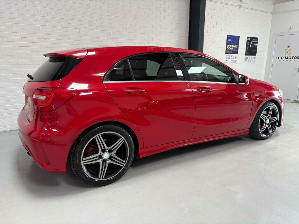 Mercedes-Benz A Class Hatchback 2.0 A250 Engineered By Amg 7G-dct Euro 6 OV63YRF Red #4