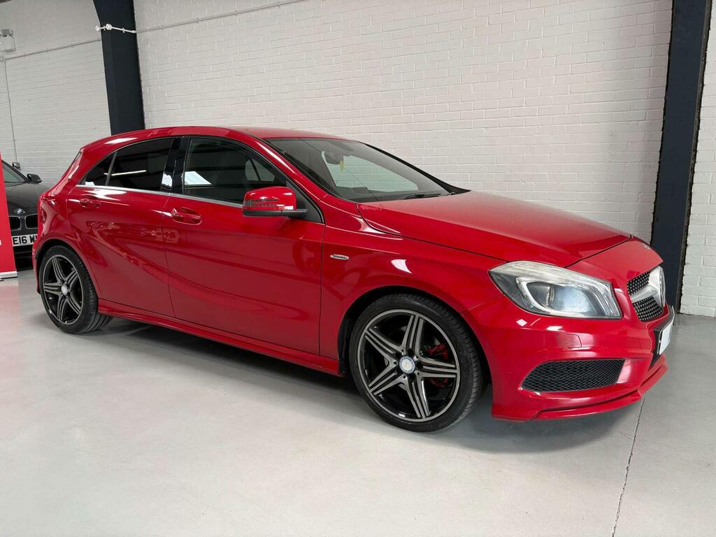 Mercedes-Benz A Class Hatchback 2.0 A250 Engineered By Amg 7G-dct Euro 6 OV63YRF Red #2