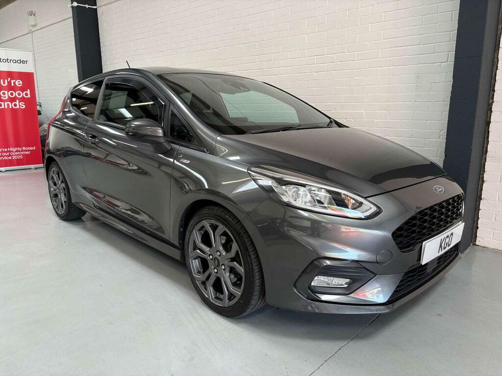 Ford Fiesta Hatchback 1.0T Ecoboost St-line Euro 6 Ss Grey