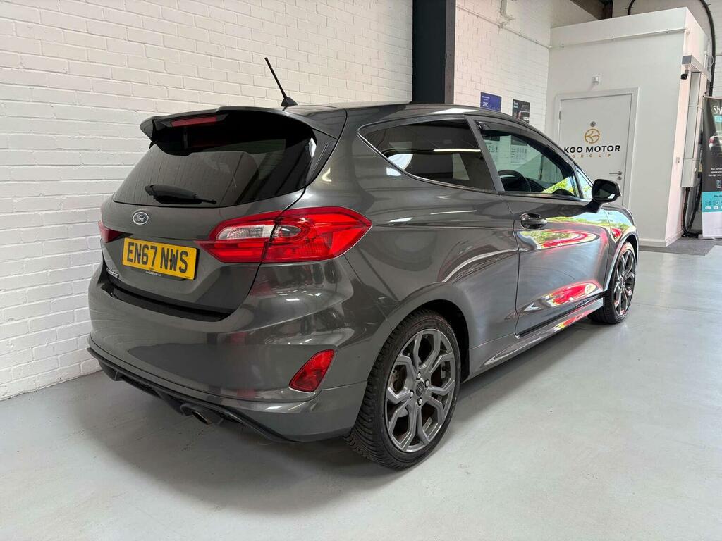 Ford Fiesta Hatchback 1.0T Ecoboost St-line Euro 6 Ss EN67NWS Grey #5