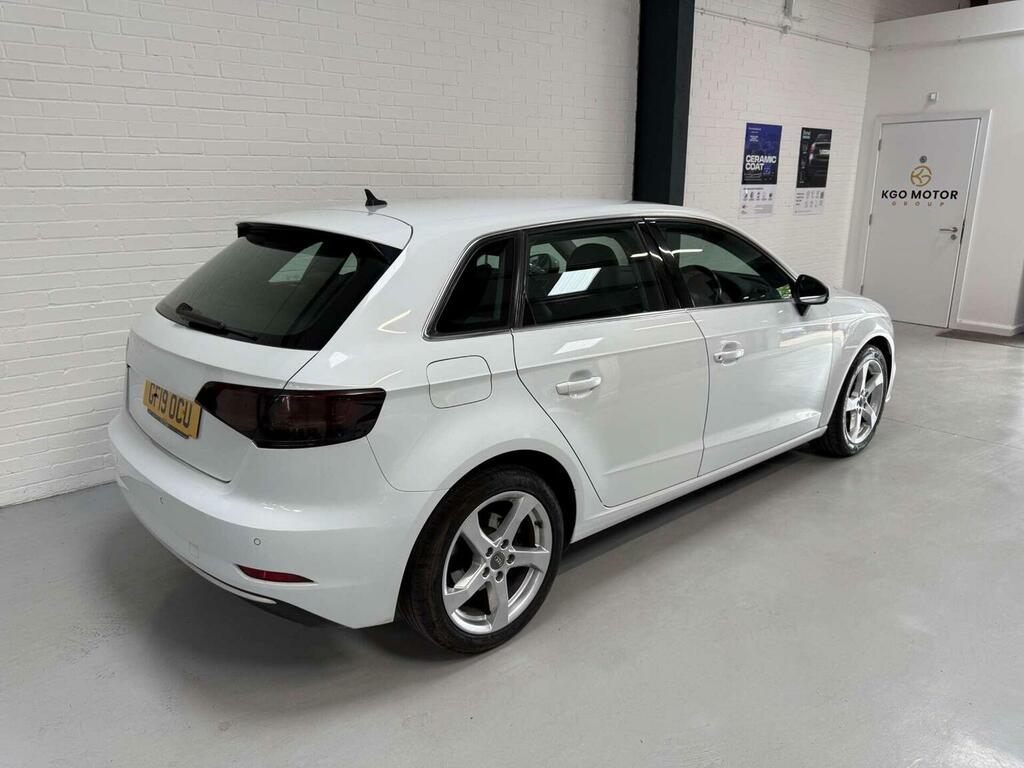 Audi A3 Hatchback 1.5 Tfsi Cod 35 Sport Sportback Euro 6 GF19OCU White #6