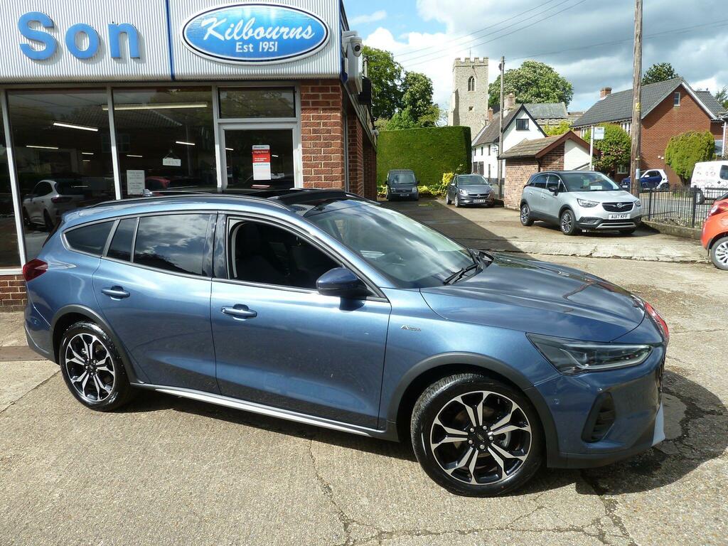 Ford Focus 1.0T Ecoboost Mhev Active X Dct Euro 6 Ss EN25VOO Blue #3