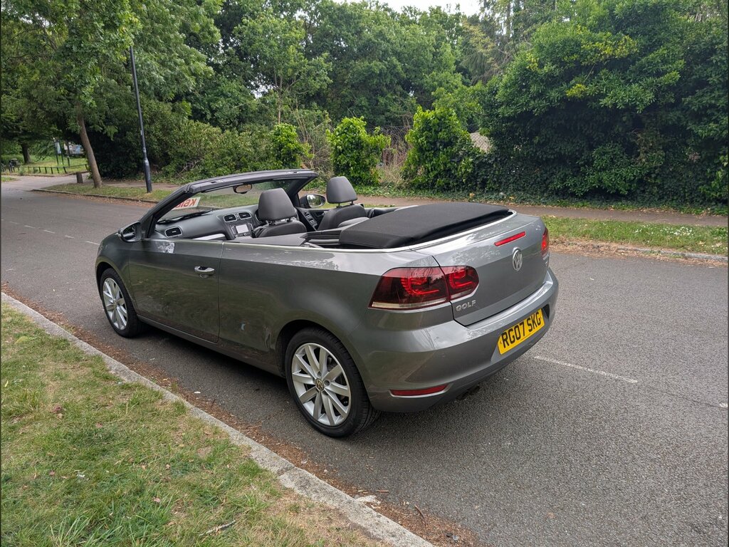 Volkswagen Golf 1.4 Tsi Se Cabriolet Dsg Euro 5 122 Ps RG07SKG Grey #5