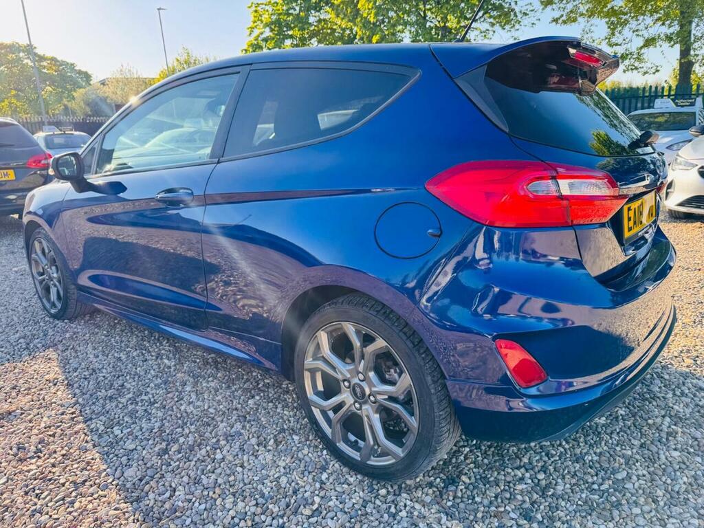Ford Fiesta 1.0T Ecoboost St-line Euro 6 Ss EA18TVO Blue #4