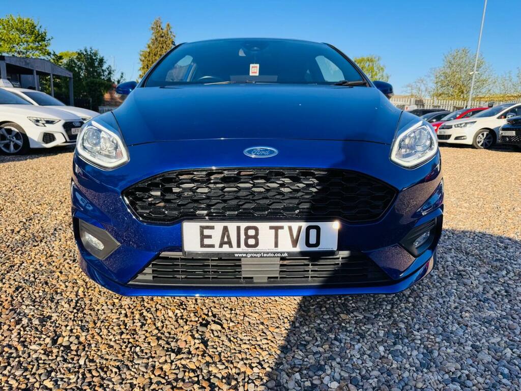 Ford Fiesta 1.0T Ecoboost St-line Euro 6 Ss EA18TVO Blue #6
