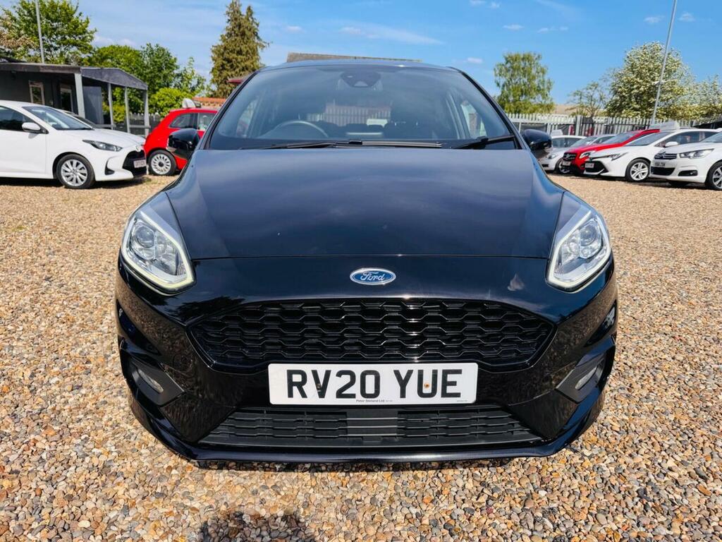 Ford Fiesta 1.0T Ecoboost St-line Edition Euro 6 Ss RV20YUE Black #2
