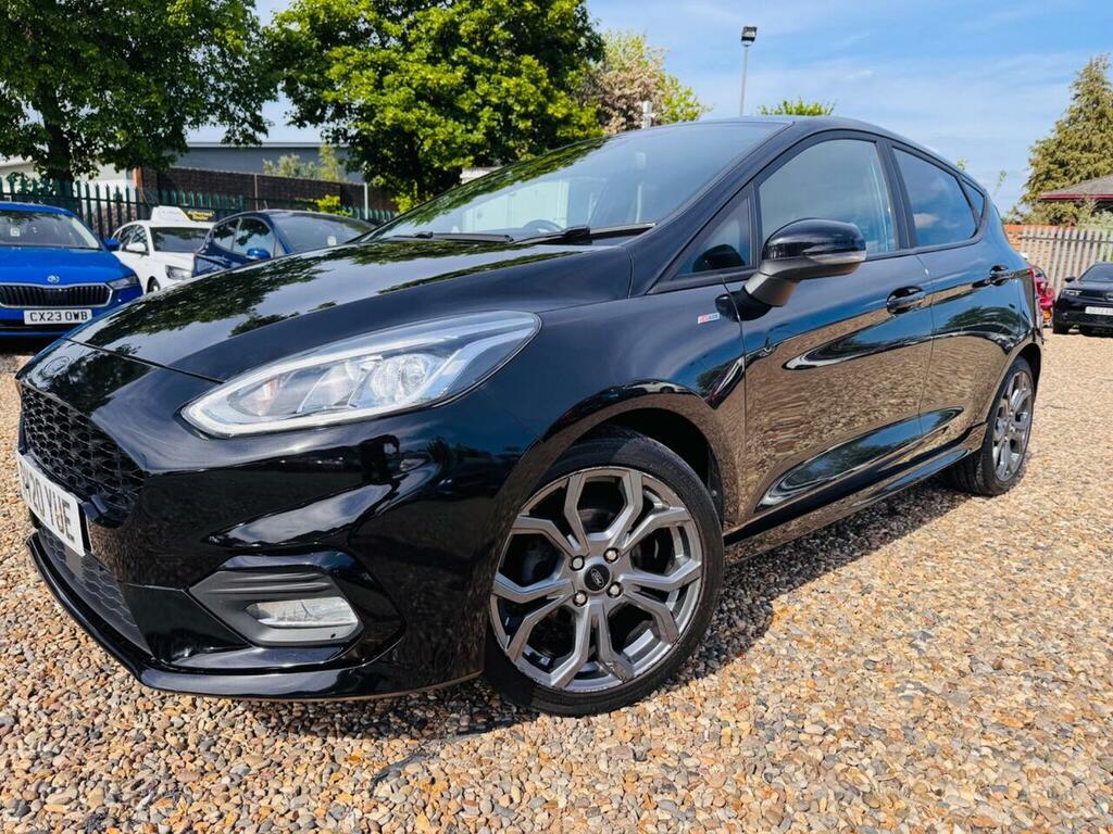Ford Fiesta 1.0T Ecoboost St-line Edition Euro 6 Ss RV20YUE Black #3