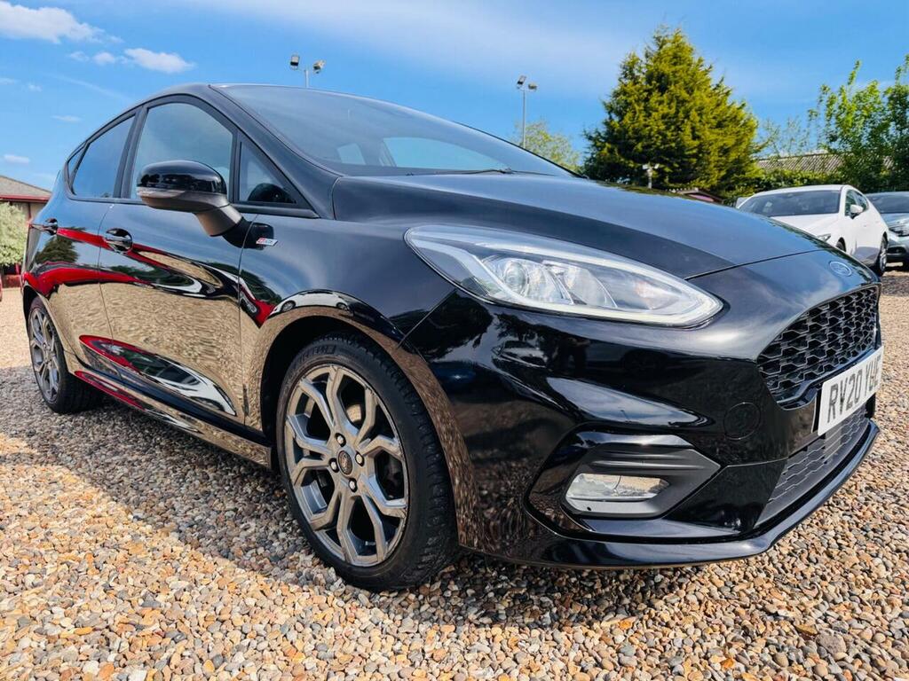 Ford Fiesta 1.0T Ecoboost St-line Edition Euro 6 Ss RV20YUE Black #5