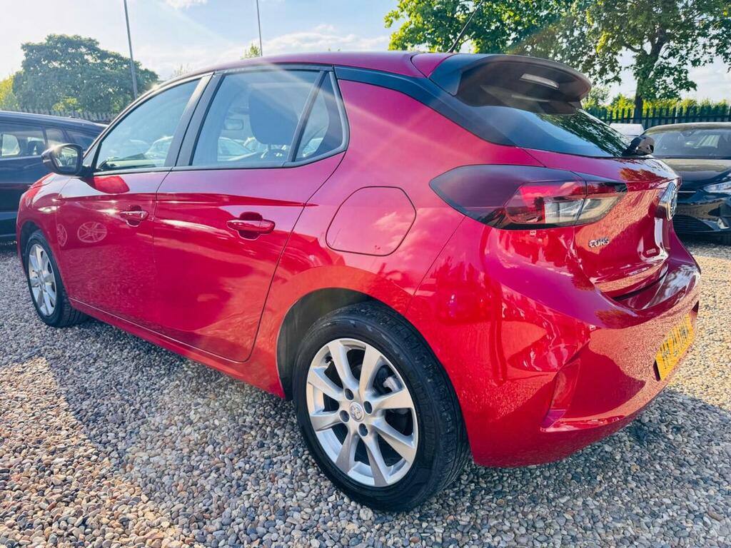 Vauxhall Corsa 1.2 Turbo Se Euro 6 Ss HT21UNX Red #4
