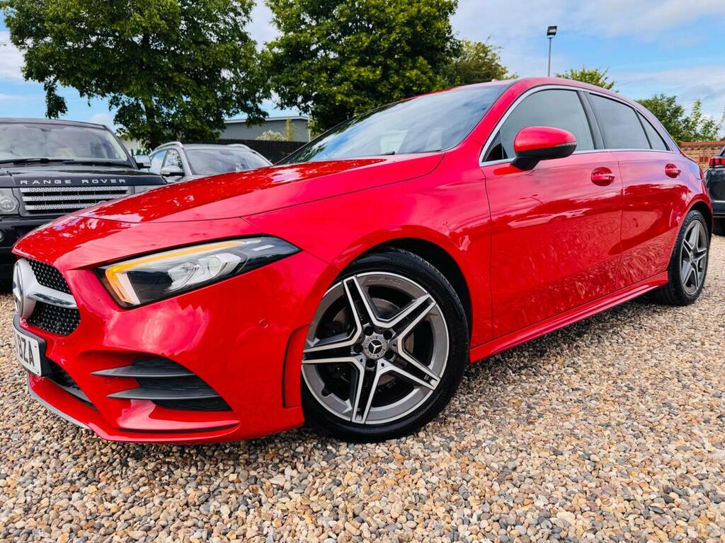 Mercedes-Benz A Class 1.3 A180 Amg Line Executive 7G-dct Euro 6 Ss GV69BZA Red #4