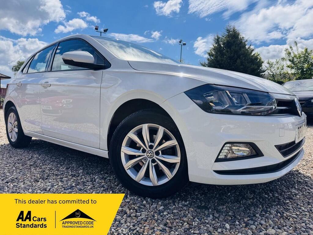 Volkswagen Polo 1.0 Se Euro 6 Ss White