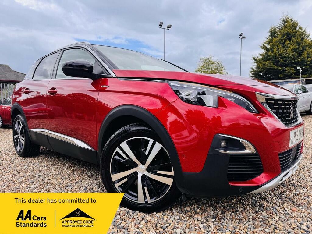 Peugeot 3008 1.2 Puretech Gt Line Euro 6 Ss Red