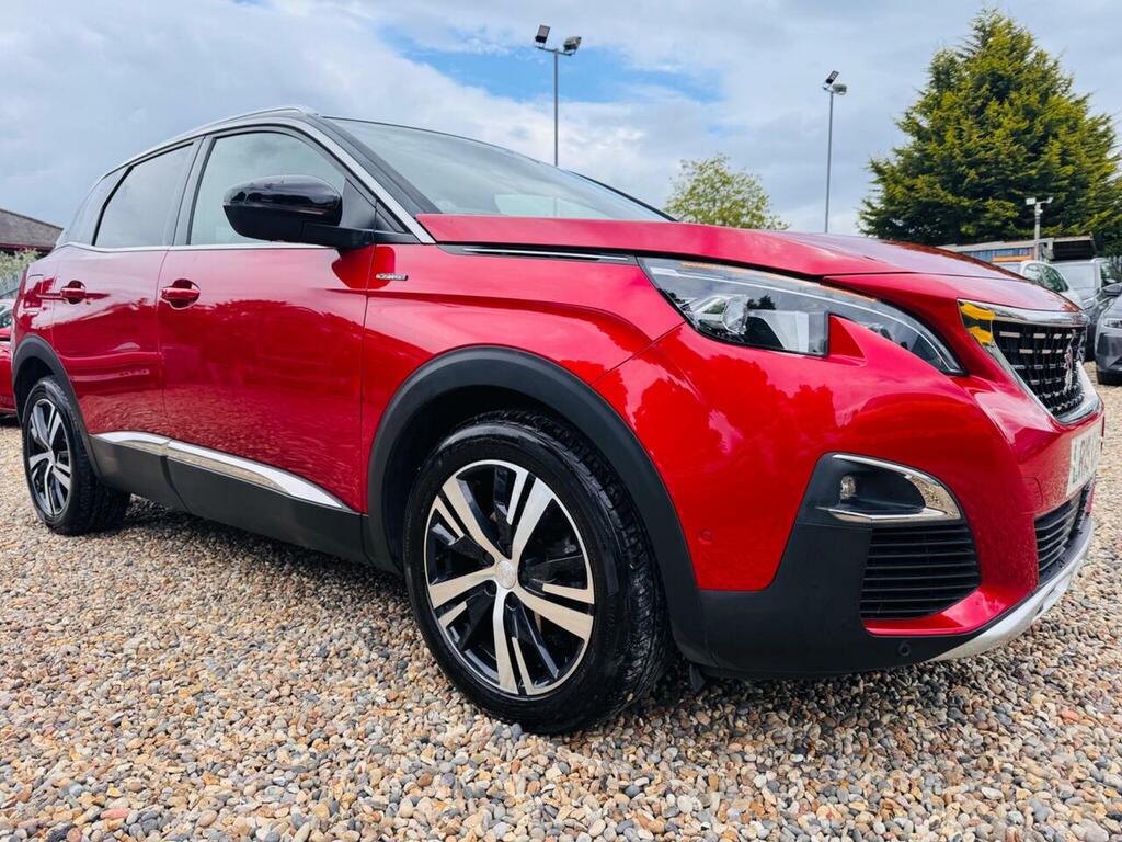 Peugeot 3008 1.2 Puretech Gt Line Euro 6 Ss LR19CHD Red #2