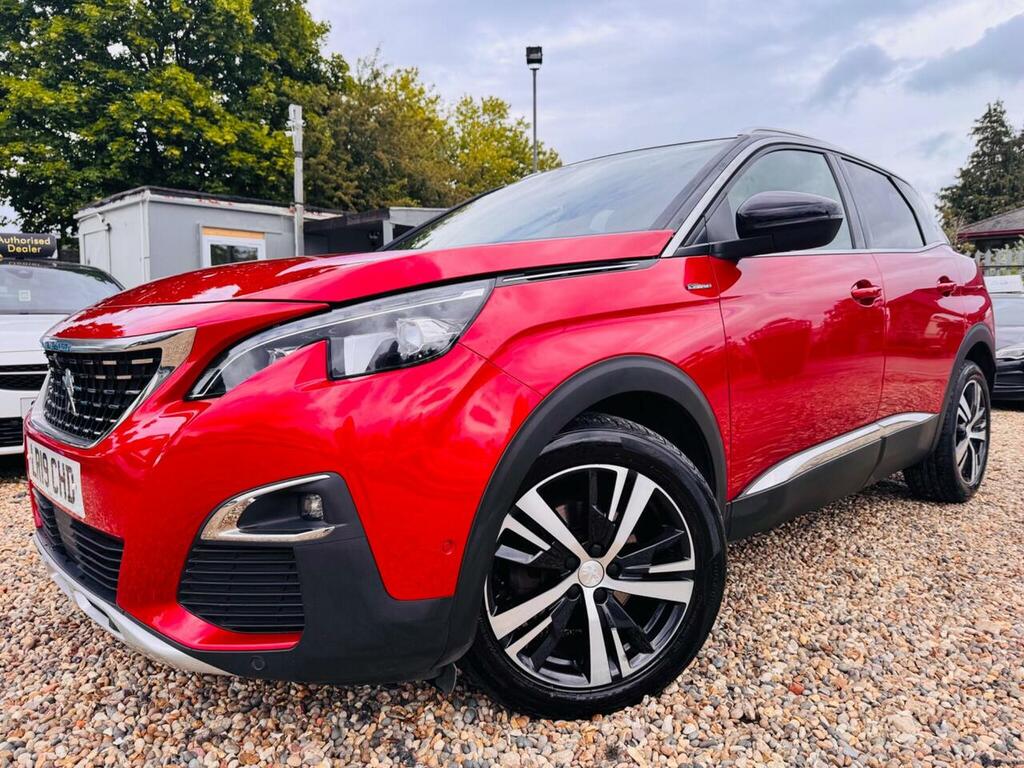 Peugeot 3008 1.2 Puretech Gt Line Euro 6 Ss LR19CHD Red #4