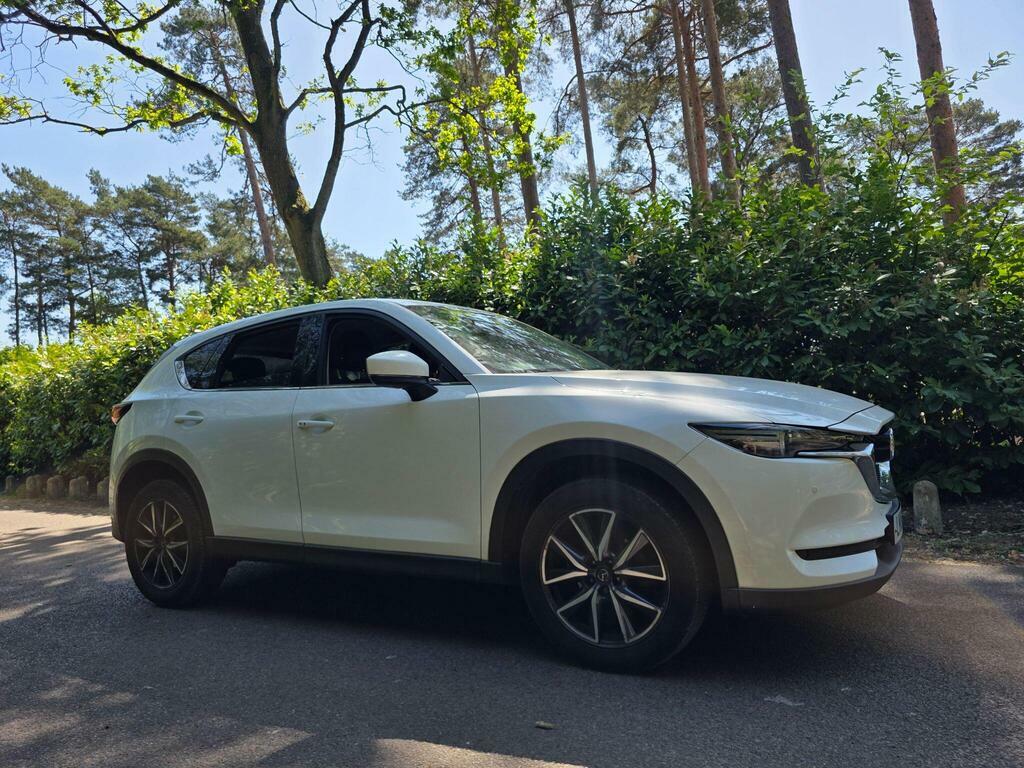 Mazda CX-5 2.0 Skyactiv-g Sport Nav Euro 6 S S LN18WBL White #2