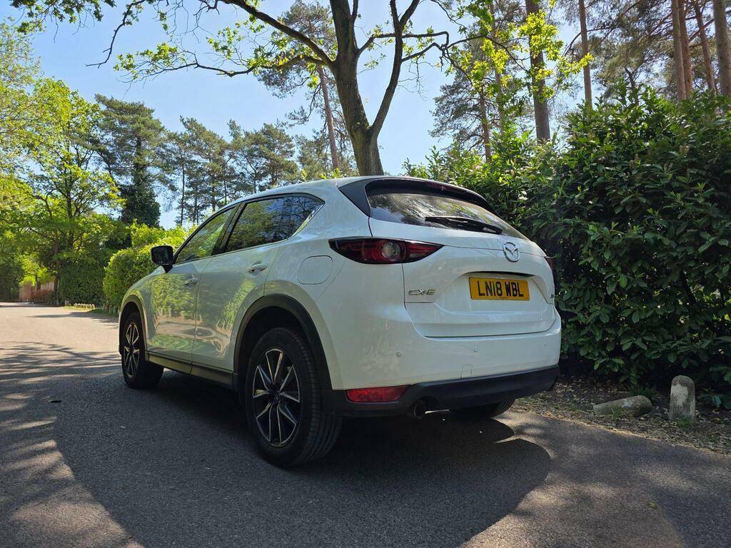 Mazda CX-5 2.0 Skyactiv-g Sport Nav Euro 6 S S LN18WBL White #5