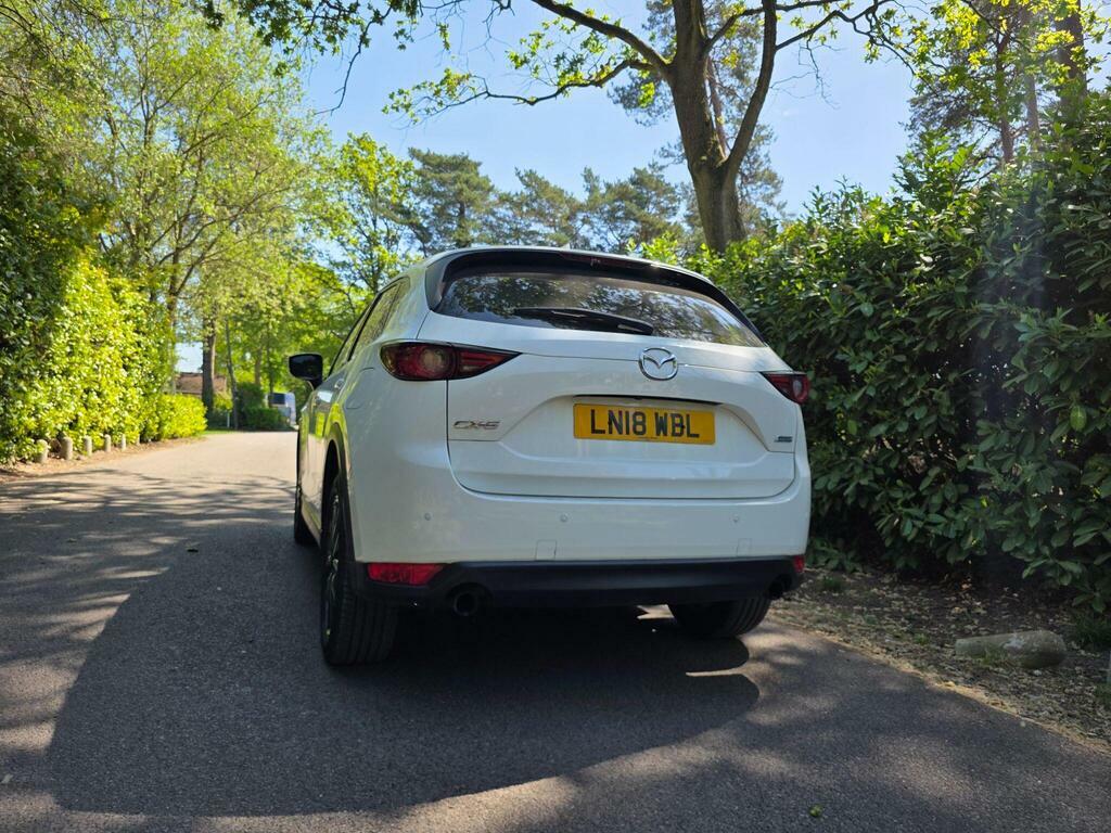 Mazda CX-5 2.0 Skyactiv-g Sport Nav Euro 6 S S LN18WBL White #3